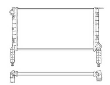 Kylare, motorkylning, fiat doblo minibus,  minivan, doblo skåp/stor limousine, 46749003, 46803031, LR005648