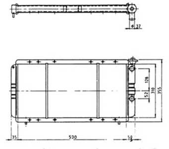 Kylare, motorkylning, renault trafic buss, trafic flak/chassi, trafic skåp, 7700696140, 7700716805