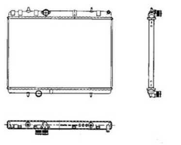 Kylare, motorkylning, citroën,peugeot, 06450S5AE50, 06450S5AG00, 06450S5AJ00, 06450S5BJ00, 06450S7AJ00, 1160233, 1330J9, 1330V3