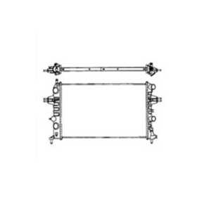 Kylare, motorkylning, opel astra g caravan classic, astra g halvkombi, astra g kombi, astra g sedan, astra g skåp / kombi, 1300