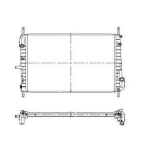 Kylare, motorkylning, ford mondeo iii, mondeo sedan iii, mondeo turnier iii, 1114766, 1115769, 1142812, 1671797, MEXS7H8005ED, 