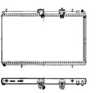 Kylare, motorkylning, citroën c5 ii, c5 iii, c5 break ii, c5 break iii, c6, c8, fiat ulysse, lancia phedra, peugeot 407, 407 sw