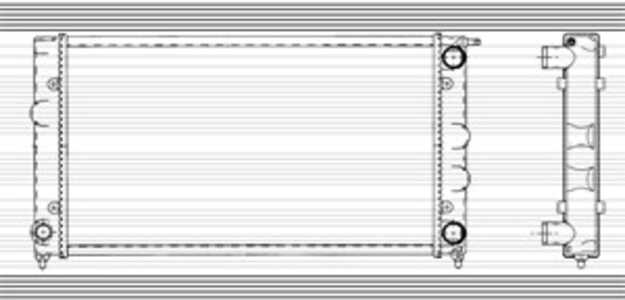 Kylare, motorkylning, seat,vw, 1L0121253B, 321121253AA, 321121253AL, 321121253BN, 321121253K