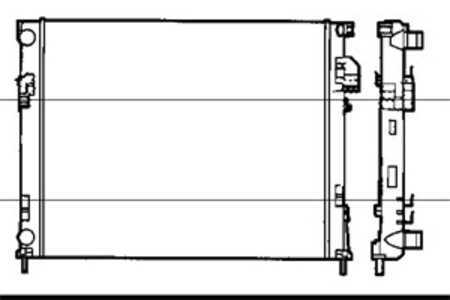 Kylare, motorkylning, nissan,opel,renault,vauxhall, 2140000QAN, 4414161, 4414691, 7711135145, 8200073817, 91166000