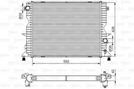 Kylare, motorkylning, land rover defender cabrio, defender flak/chassi, defender pick up, defender station wagon, PCC000670, PC