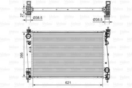 Kylare, motorkylning, fiat doblo buss, doblo cargo, doblo flak/chassi, opel combo skåp/stor limousine, combo tour, vauxhall com