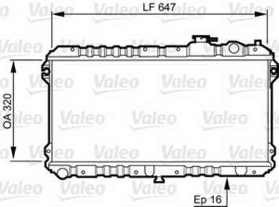 Kylare, motorkylning, mazda mx-5 i, B61P15200, B61P-15-200, B61P15200A, B61P-15-200A, B61P15200B, B61P-15-200B, BPE815200, BPE8