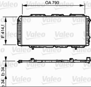 Kylare, motorkylning, citroën,fiat,peugeot, 1301HS, 1301-HS, 1301KV, 1301-KV, 1301N0, 1301-N0, 1301N2, 1301-N2, 1301NP, 1301-NP