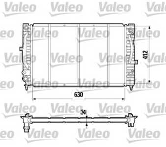 Kylare, motorkylning, audi,skoda,vw, 4B0121251T, 8D0121251BC, 8D0121251BE, 8D0121251C, 8D0121251M