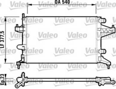 Kylare, motorkylning, opel,vauxhall, 1300236, 130023609201955, 1300236-09201955, 1300250, 1300334, 9201955, 93173379, 95513834