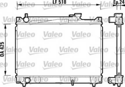 Kylare, motorkylning, suzuki grand vitara i, grand vitara terrängbil öppen i, vitara, 1770077E00, 17700-77E00, 1770077E20, 1770