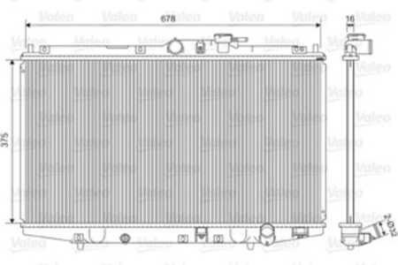 Kylare, motorkylning, honda accord vi, accord hatchback vi, 19010PDAE01, 19010-PDA-E01