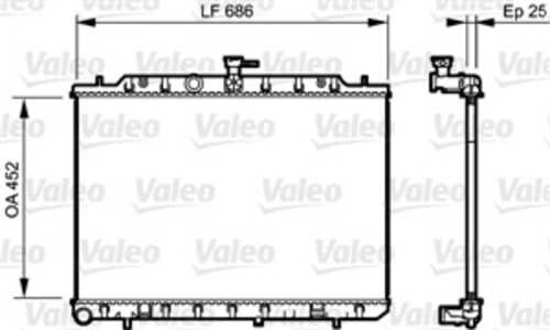 Kylare, motorkylning, nissan x-trail, 214003UC0A, 21400-3UC0A, 21400JG700, 21400-JG700, 21400JG80A, 21400-JG80A, 21400JG85A, 21