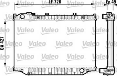 Kylare, motorkylning, toyota land cruiser, land cruiser 80, 1640017020, 16400-17020, 1640017040, 16400-17040