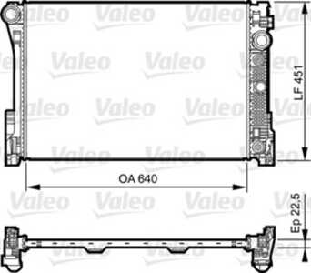 Kylare, motorkylning, mercedes-benz, 2045000203, 2045000303, 2045000403, 2045002203, 2045002803, 2045004303, A2045002203, A2045