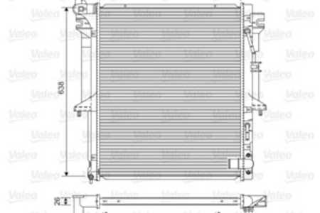 Kylare, motorkylning, mitsubishi l200 / triton, l200 / triton flak/chassi, 1350A182, 1350A183, 1350A314, 1350A346, 1350A348, 13