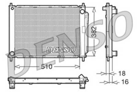 Kylmodul, renault clio iii, clio grandtour iii, modus / grand modus, 8200134606, 8200149953, 8200289181, 8200289184, 8200289194