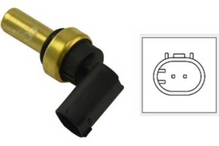 Kylvätsketemperatur-sensor, Bak, Fram, alfa romeo,chevrolet,fiat,opel,saab,vauxhall, 1338246, 55353807, 55563530