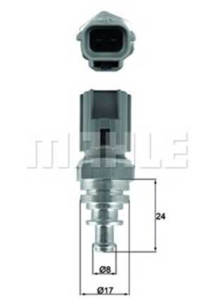 Kylvätsketemperatur-sensor, Framför kylaren, Vattenpump, ford,volvo, 1 109 340, 1 458 378, 1 540 574, 1 802 332, 1 803 883, 1 8