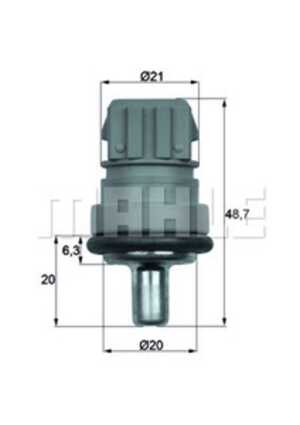 Kylvätsketemperatur-sensor, vw, 059 919 501, 059919501, 078 919 501 B, 078919501B, 78919501B