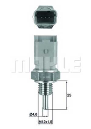 Kylvätsketemperatur-sensor, citroën,peugeot, 1338 97, 1338 A6, 13650-86CT0, 96 310 010, 96 36 777 280, 96 368 027, 9631000880, 