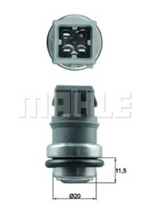 Kylvätsketemperatur-sensor, renault espace iii, kangoo, kangoo express, 09110298, 44 02 298, 77 00 829 427