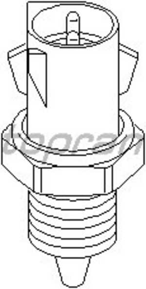 Kylvätsketemperatur-sensor, ford, 1 626 262, 6 810 428, F2AF12A648AA