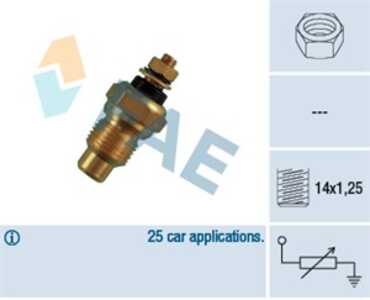 Kylvätsketemperatur-sensor, citroën c25 buss, c25 skåp, renault 11, 11 skåp/halvkombi, 9, 0242.20, 0521548200, 2330050150, 77 0