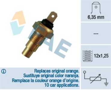 Kylvätsketemperatur-sensor, ford maverick, nissan terrano ii, 1953639, 25080-9F900, 25080-G9800, 4422A056, 55135621AB, 55135621