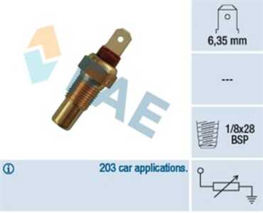 Kylvätsketemperatur-sensor, daihatsu,hyundai,isuzu,kia,lexus,mazda,mitsubishi,opel,piaggio,subaru,suzuki,toyota, 1338507, 21203