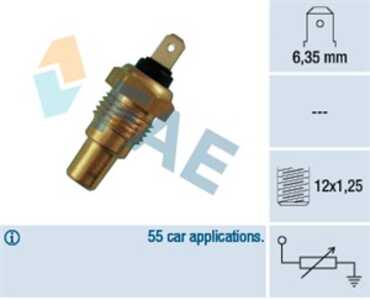 Kylvätsketemperatur-sensor, infiniti,nissan, 0159 589 R, 0159 589, 0361 543, 159 589 R, 159 589, 25080-89903, 361 543, 691400D0