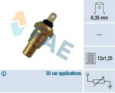 Kylvätsketemperatur-sensor, nissan almera tino, micra ii, primera, primera hatchback, primera traveller, 25080-70J00, 4E0 827 5