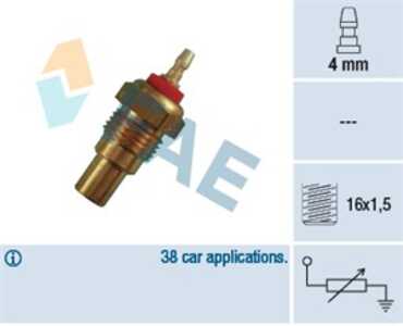 Kylvätsketemperatur-sensor, daihatsu,honda,mazda,suzuki,triumph, 0018-18-181, 0118-18-510, 0118-89-181, 34850-65011, 34850-78E2