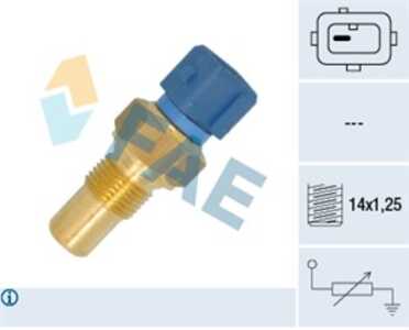 Kylvätsketemperatur-sensor, citroën xantia, xantia break, peugeot 406, 406 break, 605, 1338 77, 1338.77, 168 990 04 22 S1, 168 