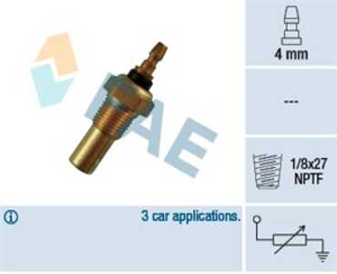 Kylvätsketemperatur-sensor, land rover defender cabrio, defender station wagon, 81.43722.0052, AMR 2273, AMR 3321