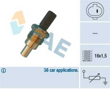 Kylvätsketemperatur-sensor, toyota, 11 53 1 740 474, 83420-16040, 83420-20030, J83 420 200 30, TS-344, TS-344T