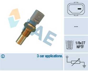 Kylvätsketemperatur-sensor, dodge ram 1500 pick-up, ramcharger, 13561-0D020, 13561-22020, 56027011, TS-271