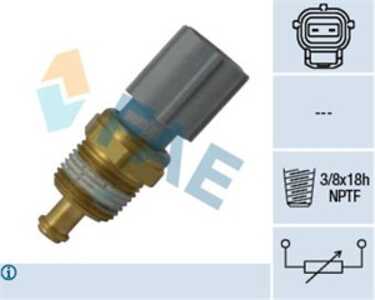 Kylvätsketemperatur-sensor, ford,jaguar,land rover, 3F1A-12A648-AA, 3F1A-12A648-AB, 3F1Z-12A648-A, 5042970, 5263219, AJ8 10031,