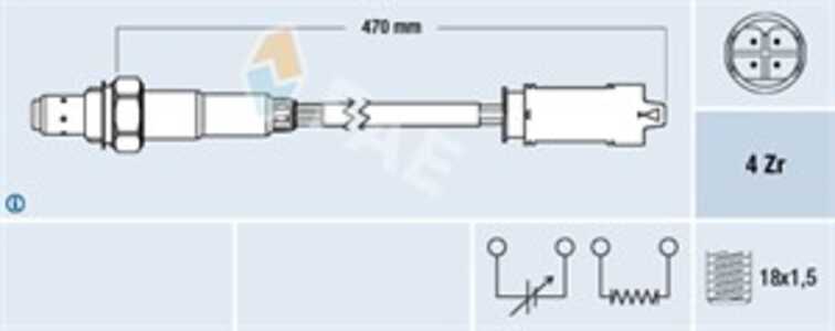 Lambdasond, Bak, Cylinder 1, Cylinder 2, Cylinder 3, Cylinder 4, alpina,bmw, 11 78 7 506 539, 11 78 7 512 002, 11 78 7 836 451,