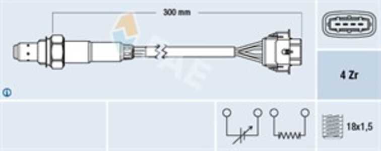 Lambdasond, Bak, opel,saab,vauxhall, 855361, 855389, 91 58 718, 9158718