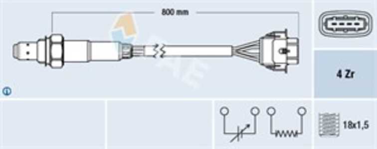 Lambdasond, Bak, opel,saab,vauxhall, 855356, 92 02 575, 9202575