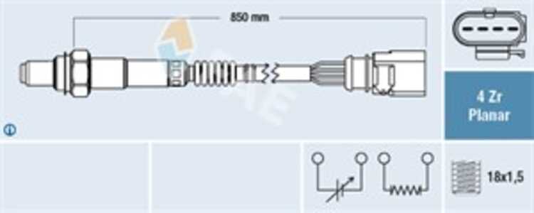 Lambdasond, Bak, audi,seat,skoda,vw, 06F 906 262 M, 06F 906 262 S