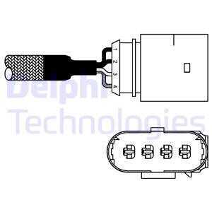 Lambdasond, Fram, Höger fram, Vänster fram, Nedre, audi,seat,skoda,vw, 030 906 265BS, 030 906 265BT, 030906265BS, 030906265BT, 