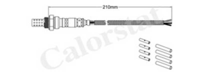 Lambdasond, Fram, Höger fram, Vänster fram, bmw,fiat,lancia,mercedes-benz, 0005404017, 0005404317, 0005405217, 11781401276, 464