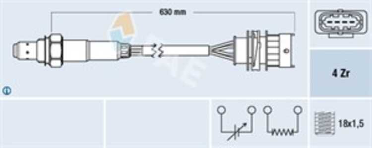 Lambdasond, Fram, opel,vauxhall, 25327304, 855341, 855375, 855523, 90530068, 90543281, 93189974