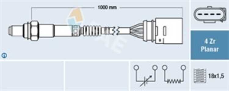 Lambdasond, Höger fram, audi,seat,skoda,vw, 06F 906 262 D