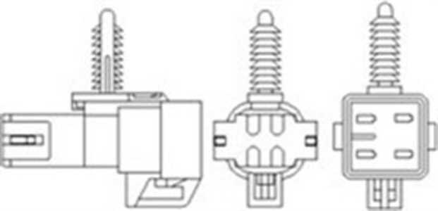 Lambdasond, opel astra g halvkombi, speedster, vectra b, vectra b halvkombi, vectra b kombi, zafira a minibus,  minivan, 125693