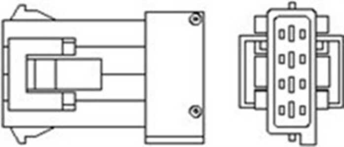 Lambdasond, citroën c5 i, c5 break i, fiat fiorino skåp/stor limousine, qubo, peugeot 407, 407 sw, 1628TH, 9642470880