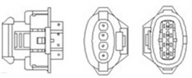 Lambdasond, opel signum halvkombi, vectra c, vectra c gts, vectra c kombi, 55352895, 855401, 93177153