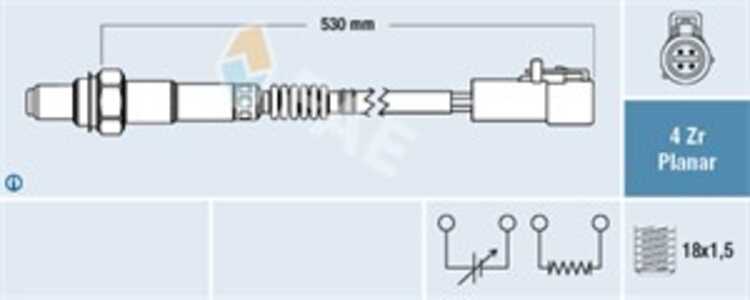 Lambdasond, ford,volvo, 1035595, 1094175, 1108640, 1300544, 1306213, 1322706, 1536254, 1T24-9G444-HAA, 2S71-9G444-AA, 2S7A-9G44